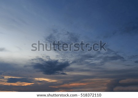 Weather cloudy sky background