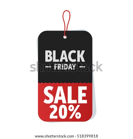 Black Friday Sale 20 pct Label