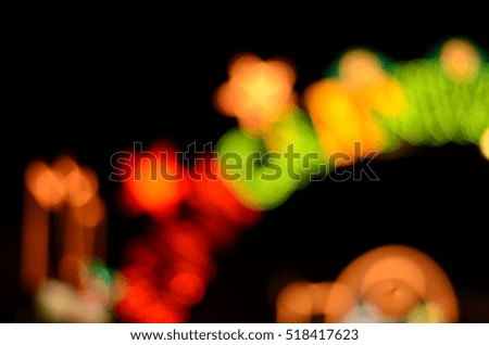 bokeh,light blur on night background 