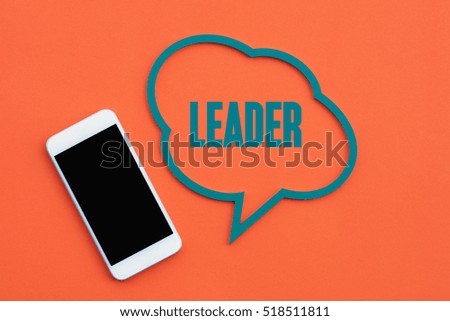 Leader, Business Concept
