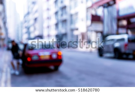 Blur Street background 