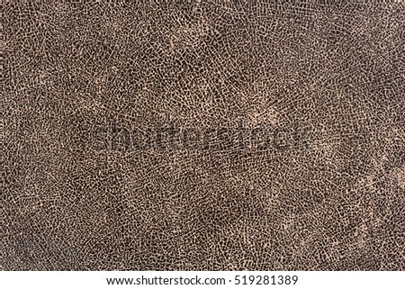 Exclusive brown leather texture. High resolution photo.
