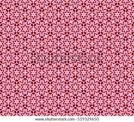 red color. Abstract floral seamless pattern. Vector. Texture for holiday cards, Valentines day, wedding invitations