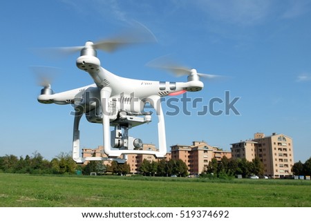 drone for aerial shots Emilia Romagna Italy