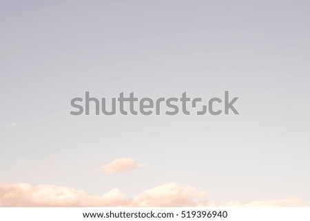 Pink clouds and sky, Pastel background