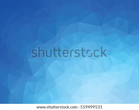 blue ocean geometric background