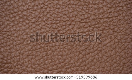 The texture of leather. Upholstery leather for upholstery, car interiors. color chestnut