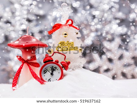 Christmas, Xmas, winter concept and idea decoration