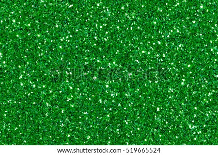 green glitter texture Christmas abstract background Royalty-Free Stock Photo #519665524