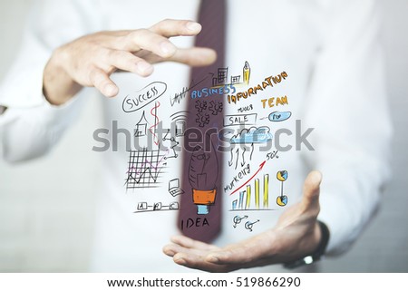 man hand business concepts