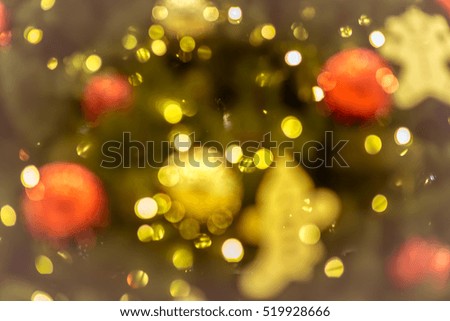 abstract background color bokeh circles for Christmas 
