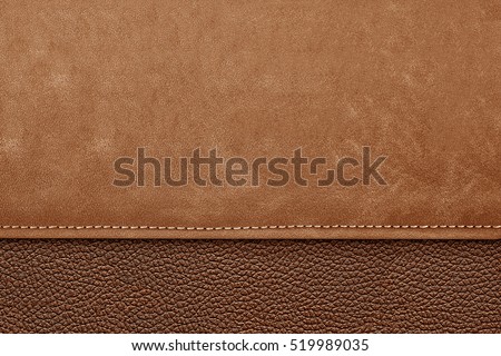 stitched leather background gray and black colors Royalty-Free Stock Photo #519989035