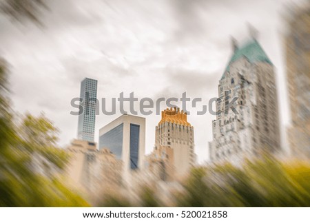 Buildings of Manhattan - New York City skyscrapers.