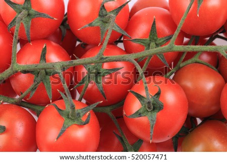 cherry tomatoes as nice natural food background