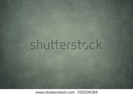 Gray green painted canvas or muslin fabric cloth studio backdrop
