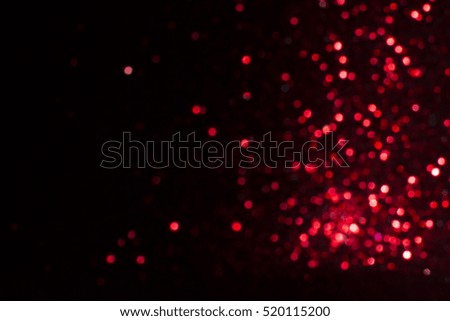 red bokeh abstract background