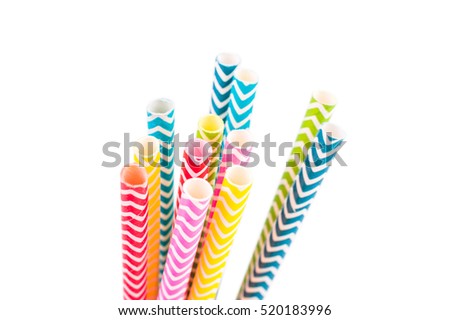 Colorful wrapping paper for wrapping gifts isolated on white background