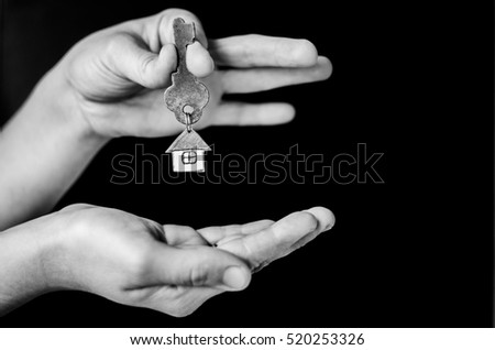 key, home, hands