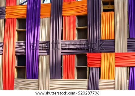 Beautiful colors textile background 