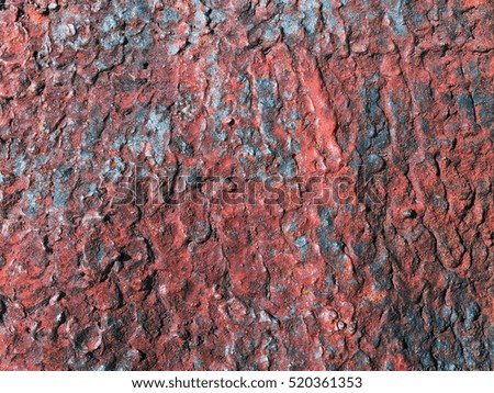 Rusty weathered steel surface background