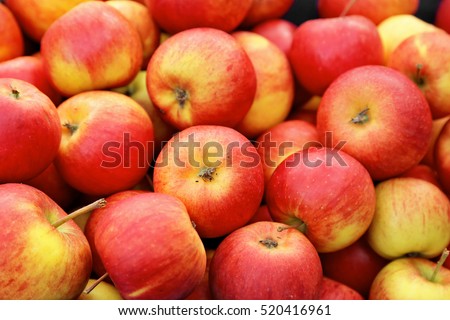 Apples background 