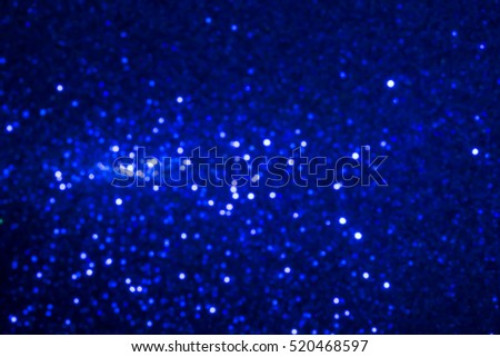 blue bokeh lights defocused. abstract background