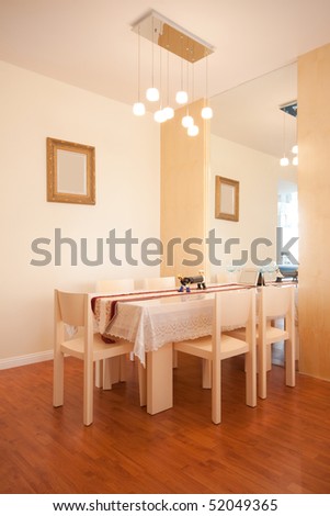 dining room with hardwood floor