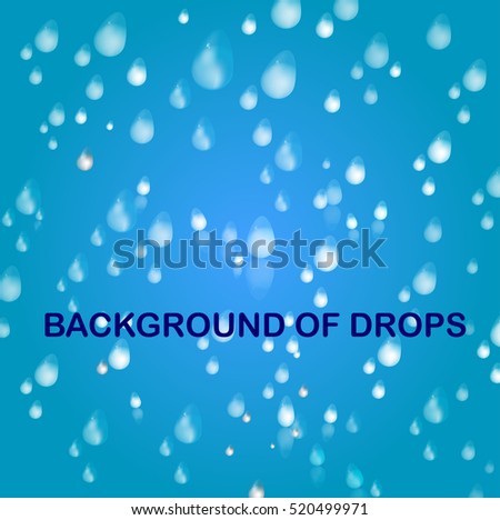 BACKGROUND OF DROPS