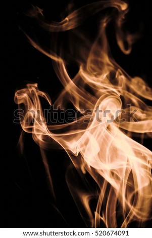 abstract smoke on white background