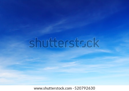 Sky clouds background. Royalty-Free Stock Photo #520792630