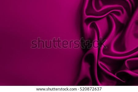 abstract background luxury cloth or liquid wave or wavy folds of grunge silk texture satin velvet material or luxurious Christmas background or elegant wallpaper design, background Royalty-Free Stock Photo #520872637
