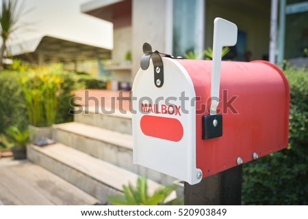 Mailbox  Royalty-Free Stock Photo #520903849