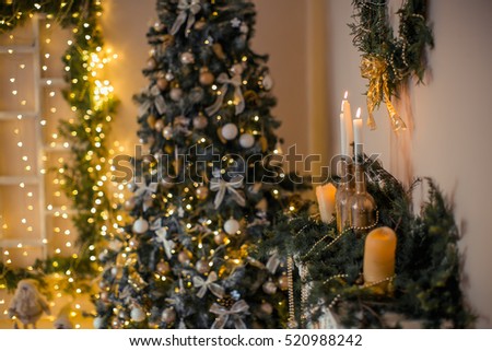 Christmas gifts, Christmas tree