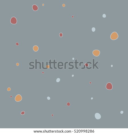 Vector polka dots pattern. Vector abstract pattern. Print for wallpaper, wrapping paper or fabric. Seamless kids pattern. Abstract background. Polka dots.