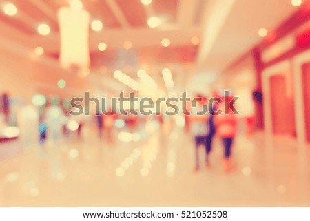 Blurred background of Business people.