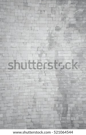 Vintage brick wall gray background