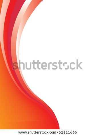 Red abstract card background