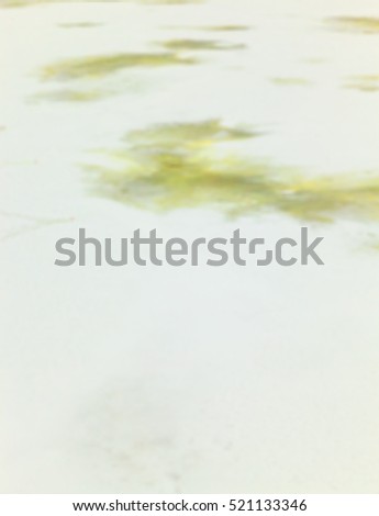   pictures taken of the frozen river, which began to melt ice and snow, defocus