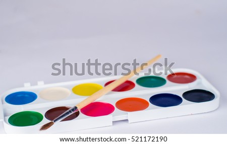 Watercolor paints