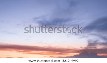 Sunset sky background,sunset and beach