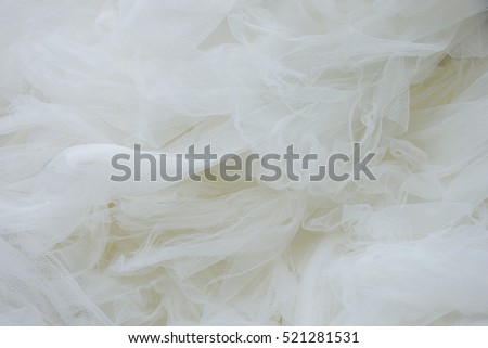 White silk feathers background, Soft chiffon curve  wave.