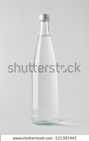 Water Bottle Mock-Up Royalty-Free Stock Photo #521305441