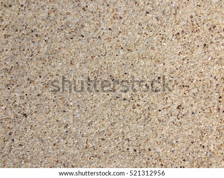Small sand stone floor texture background 