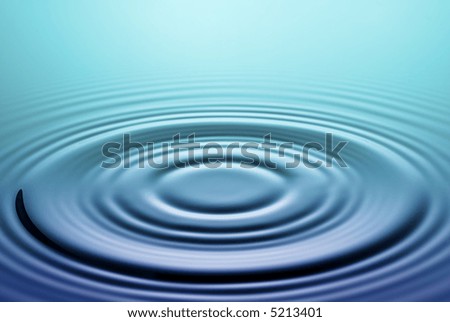 Water background - Rings of water