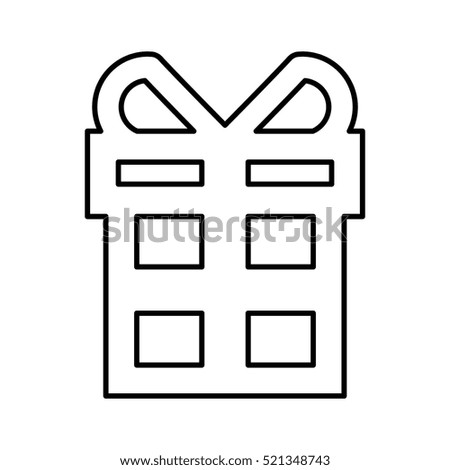 gift present isolated icon vector illustration design