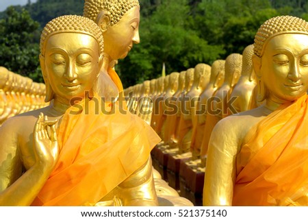 View of buddha statue in Thailand