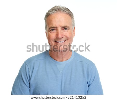 Senior man portrait. Royalty-Free Stock Photo #521413252