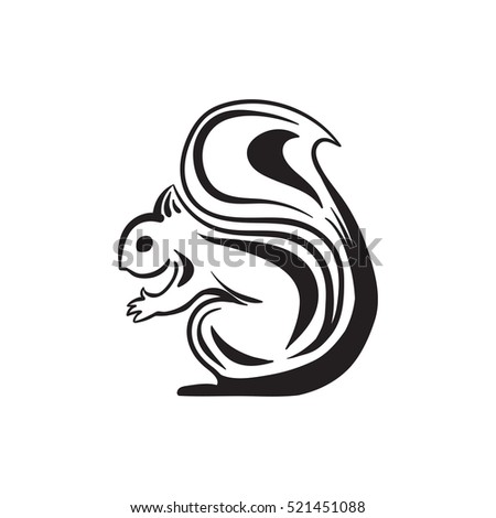 Squirrel vector illustration