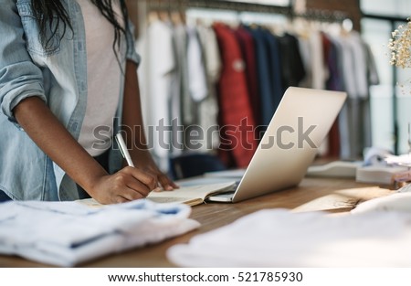Clothes Shop Costume Dress Fashion Store Style Concept Royalty-Free Stock Photo #521785930