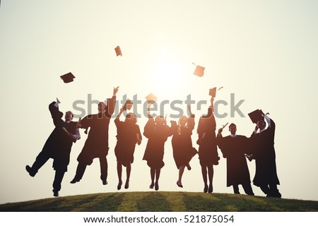 Graduation College School Degree Successful Concept Royalty-Free Stock Photo #521875054